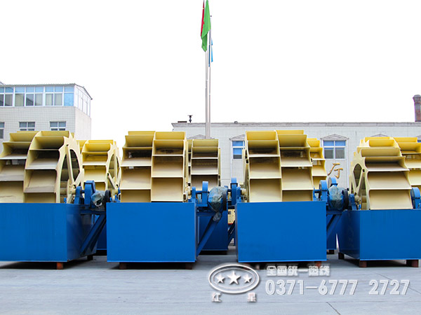 不同類型的洗砂機特點、型號和技術參數(shù)