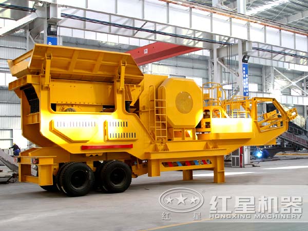 新型輪胎式移動破碎站市場售價多少錢一臺？