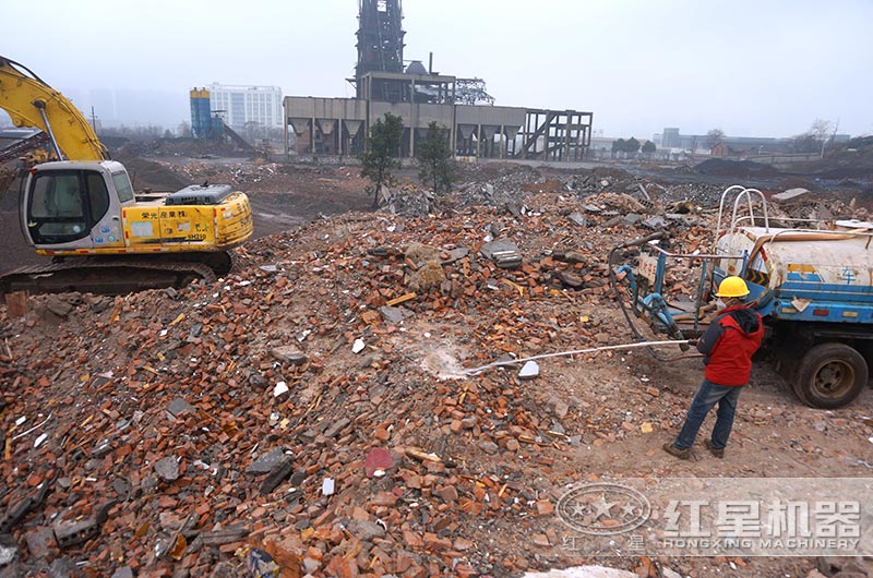 小型建筑垃圾處理廠賺錢嗎？用什么破碎機好？