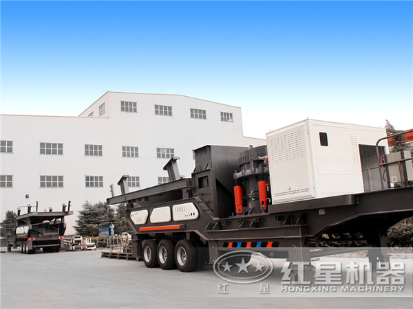 車載式流動(dòng)打石機(jī)現(xiàn)價(jià)一臺(tái)多少錢(qián)？