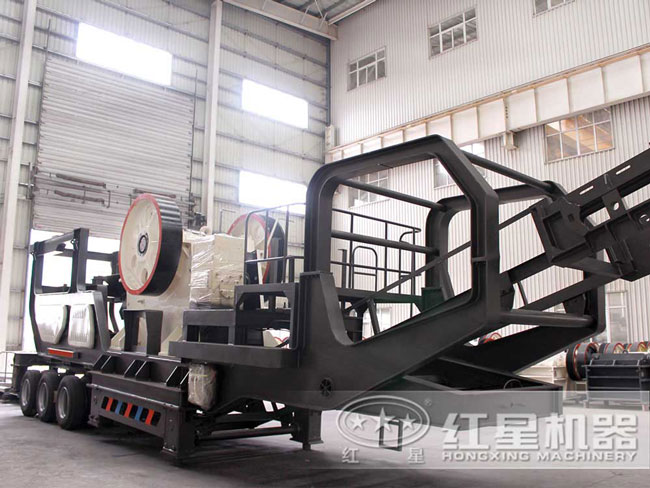 時產(chǎn)40噸車載流動打沙機，縱橫于重慶城鄉(xiāng)之間
