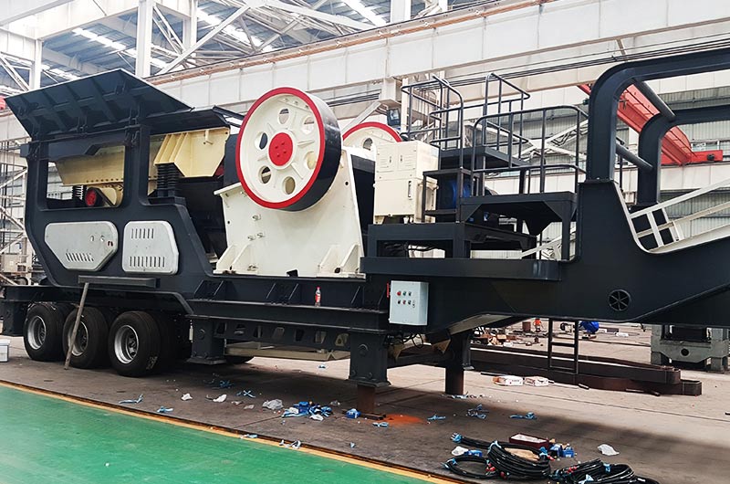 車載流動(dòng)破碎石仔機(jī)，一體式作業(yè)，碎石更輕松