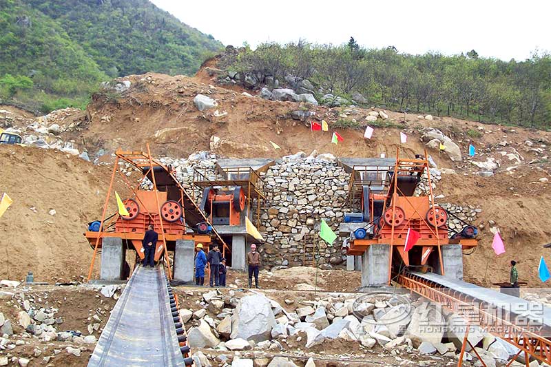 廢棄混凝土再生石子線多少錢一套？鋪路石子一立方價(jià)格多少？